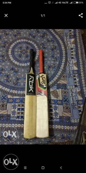 2 ORIGINAL Cricket bats for ₹