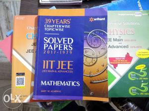 39 previous years jee mains + advance...unused