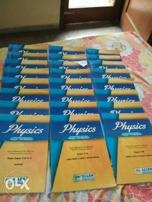 Allen physics package +1 and +2, untouched books