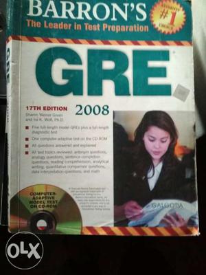 Barrons GRE book for sale