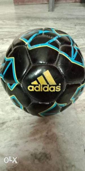 Black And Yellow Adidas Soccer Ball