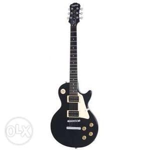 Black Epiphone Les Paul Guitar