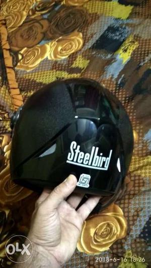 Black Steelbird Helmet