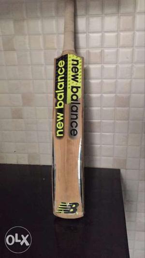 Brown New Balance Cricket Bat