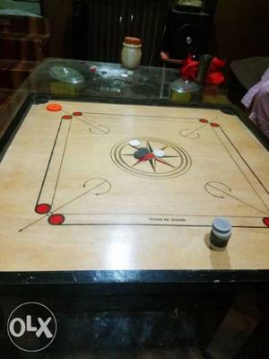 Carrom board of the biggest size
