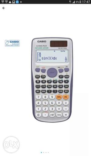 Casio original scientific calculator, 2 way power (sollar+