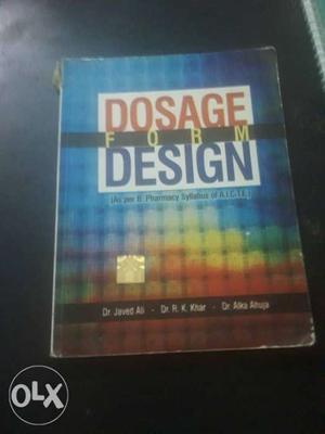 Dosage Form Design Book