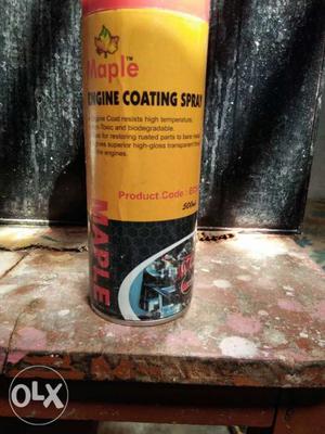 Engine coating spray