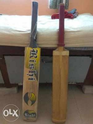 English and Kashmir willow bat one is not open
