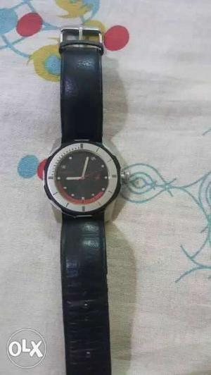 Fastrack watch with original strap..almost New..used once