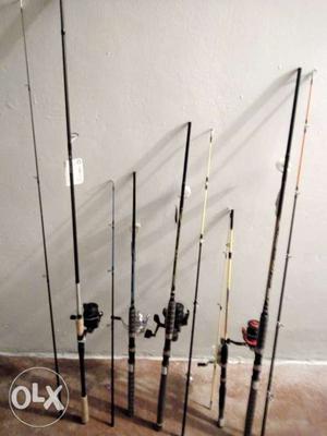 Fishing rod and reel  feet length