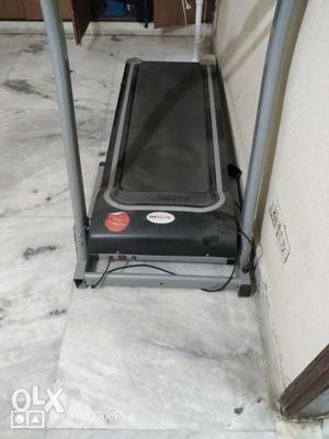 Fitline Black And Grey Treadmill
