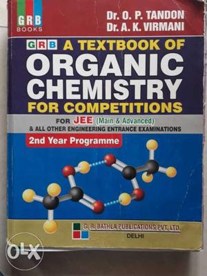 GRB A Textbook of Organic Chemistry for Jee Mains