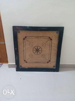 Good condition carrom board 3months old piece