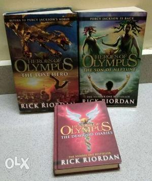 Heroes of Olympus First edition Books