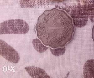 Indian 1 ANNA yr coin..