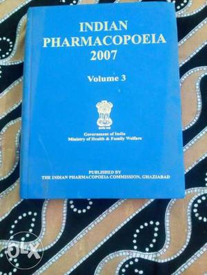  Indian Pharmacopoeia Book