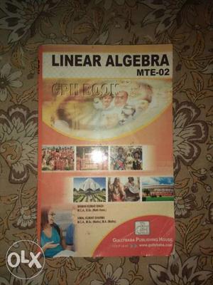 Linear algebra mte-02 neeraj ignou helpbook