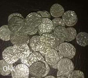 Mughal coins for sell total 14 coins