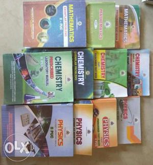 NCERT Complete Set 2nd PUC text books+Lab Manual+