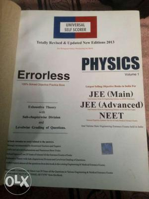 Physics Errorless Book