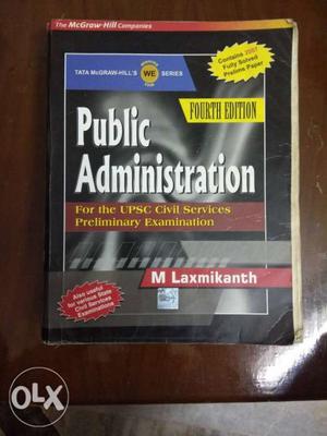 Public administration. M Lakshmikanth.