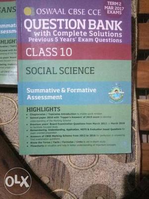 Queston Bank With Complete Solutions Social Science Book