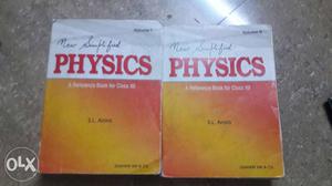 SL Arora physics volume 1 and 2