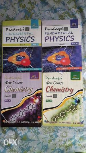 Set of Pradeep Physics And Chemistry Book in Good condition