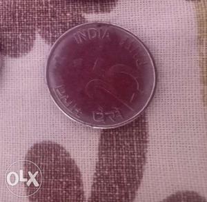 Silver 25 paise cion