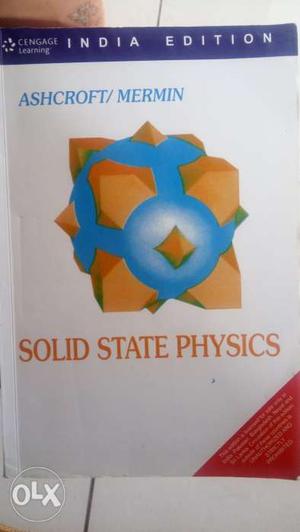 Solid State Physics by Ashcroft and Mermin Indian