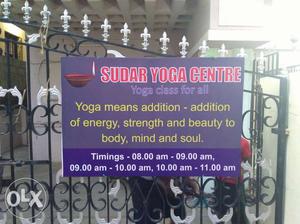 Sudar yoga centre