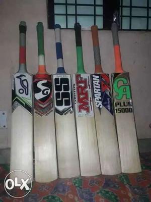 Top quality English willow bat avaliable adition