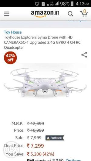 Toy House Quadcopter Drone