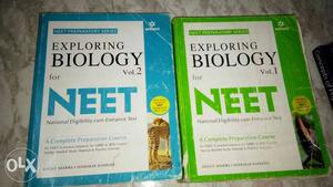 Two NEET Exploring Biology Books