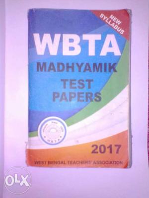WBTA Madhyamik test paper ,New syllabus.