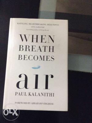 When Breath Become Air By Paul Klananithi Book