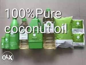 100% pure coconut oil