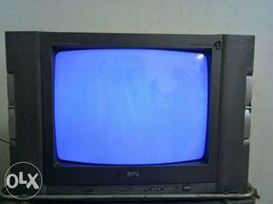 21" bpl tv with trolly. excellent condition