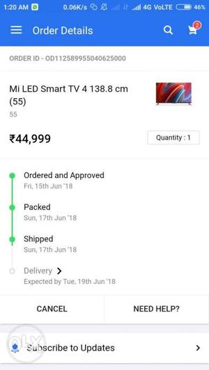 55'' Xiaomi LED Smart TV Screenshot