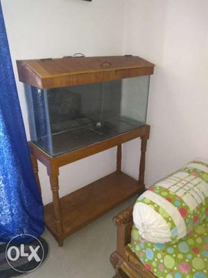 Beautiful less used aquarium  with custom