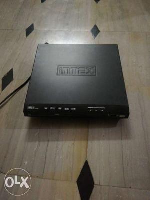 Black Intex Stereo Amplifier