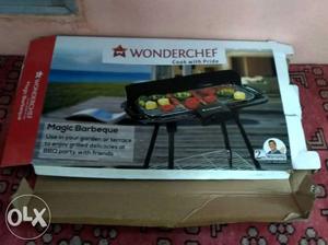 Black Wonderchef Magic Barbeque Grill with Box not used