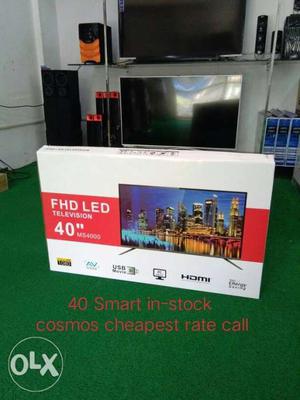 Box pack led tv at cosmos showroom