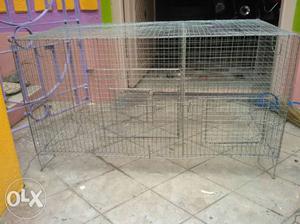 Cage with two doors and a partion in new