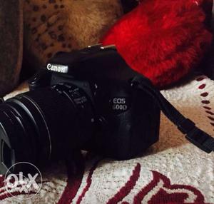 Canon Dslr 600d with Charger bag one lense
