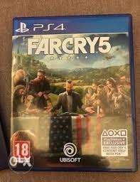 Far cry 5 PS4 in excellent condition