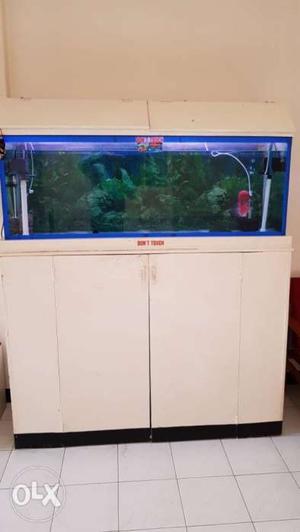 Fish Tank with Cabinet.