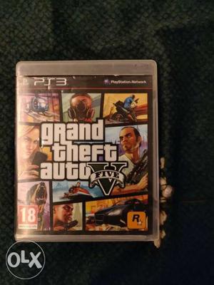 Grand Theft Auto Five PS3 Game Case