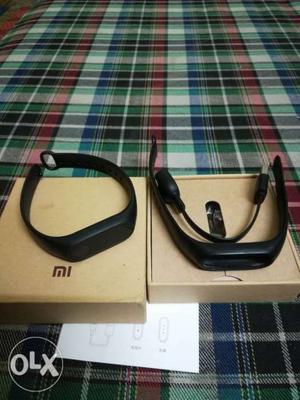 Mi band 2 Black with heart rate sensor, perfect